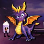 Flappy Spyro Grimace