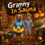 Granny In Sauna