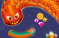 Play Worm Hunt - Snake game iO zone now!