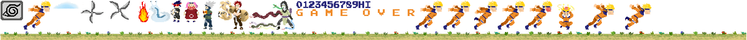 Dino Chrome Online Game Sprite 2