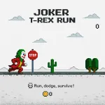 Joker T-Rex Dinosaur Game