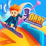 Obby Snowboard Parkour